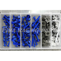 Befestigungs-Set blau