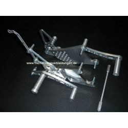 Fußrastanlage FiMa Silber