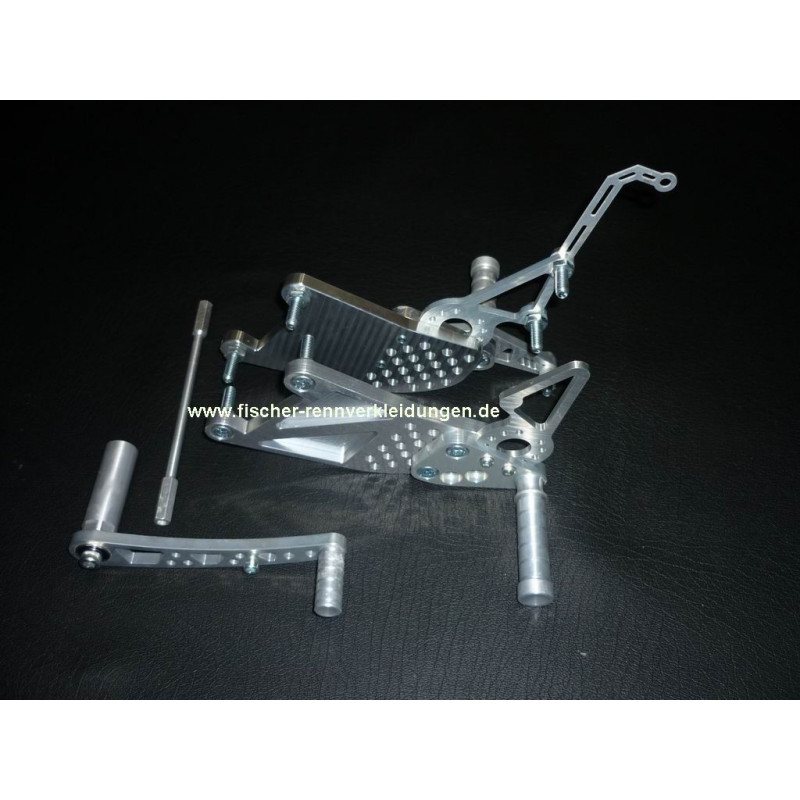 Fußrastanlage FiMa Silber