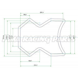 Yamaha Moosgummiauflage Design A