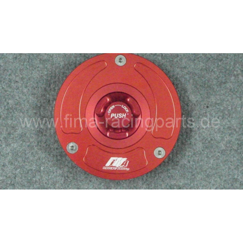 Tankdeckel Aprilia RSV 4 / rot