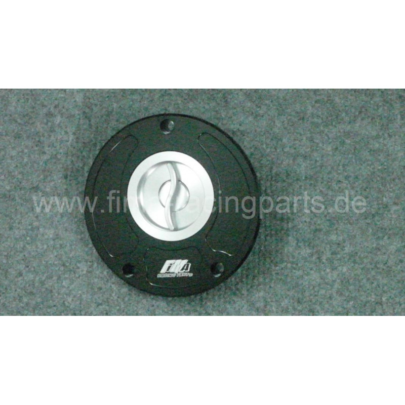 Tankdeckel Kawasaki / silber-schwarz