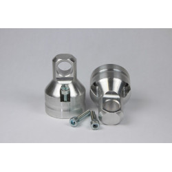 PP tuning replacement footpegs 65mm