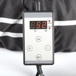 ARLOWS MOTORRAD REIFENWÄRMER 30-99° DIGITAL 120 180-200 17ZOLL SUPERBIKE HEIZDECKEN