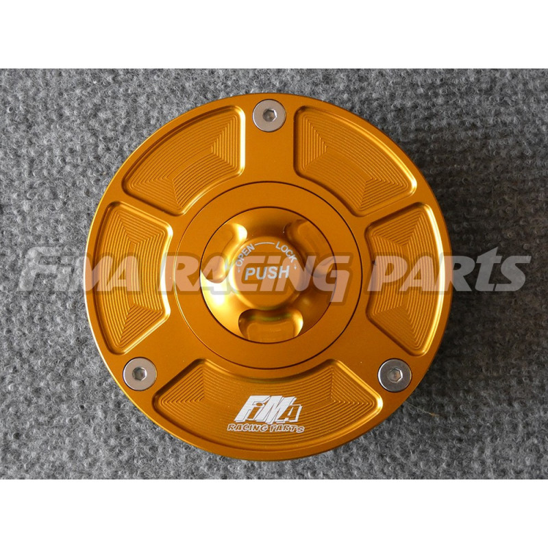 Tankdeckel Aprilia RSV 4 / gold 