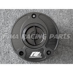 Tankdeckel Suzuki 3 Bolts / schwarz