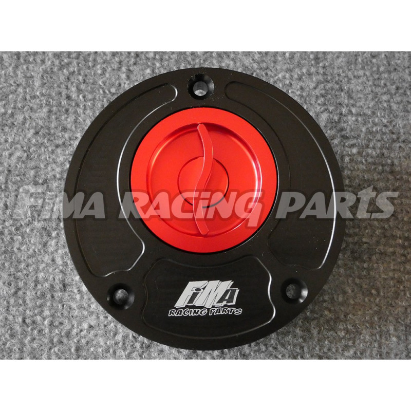 filler cap Yamaha black/red