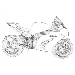 Design 000 Lackierbeispiel Kawasaki