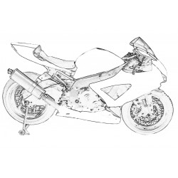 Design 000 Lackierbeispiel für Suzuki