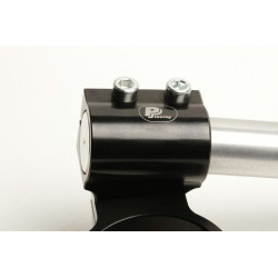Ø 50mm hochgelegte verstellbare Stummellenker PPTuning Honda schwarz/silber