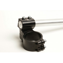 Ø 50mm clip-on PPTuning Honda black / silver