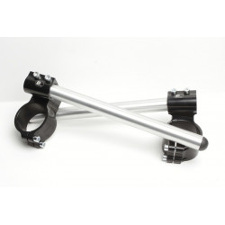 Ø 50mm hochgelegte verstellbare Stummellenker PPTuning Honda schwarz/silber