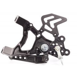 Fußrastenanlage PPTuning, model "FACTORY" - BMW S1000RR 2015