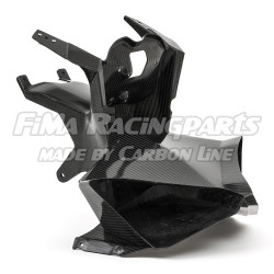 V4 Autoclave Carbon fairing holder with ramair Ducati