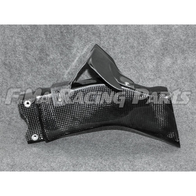 ZX-6R RR 07-08 fairing bracket with RamAir Carbon FIMA
