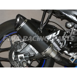 Auspuff 60mm Universal schwarz mit DB Killer