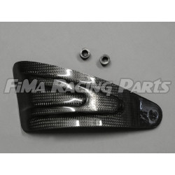 RSV 4 09- Carbon-Auspuffhalter für Aprilia