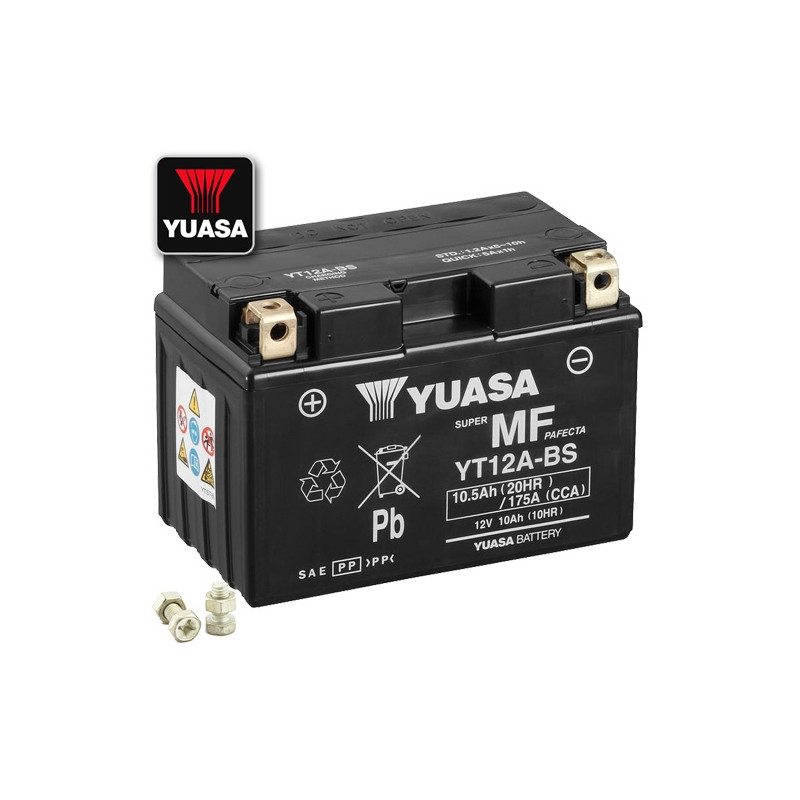 Batería YUASA YT12A-BS, 12V/9.5AH