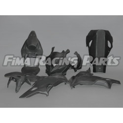 Ninja ZX 400 24- Premium fleXfiber racing trim set lacquered Kawasaki