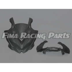 Ninja ZX 400 24 Premium fleXfiber trim set lacado Kawasaki
