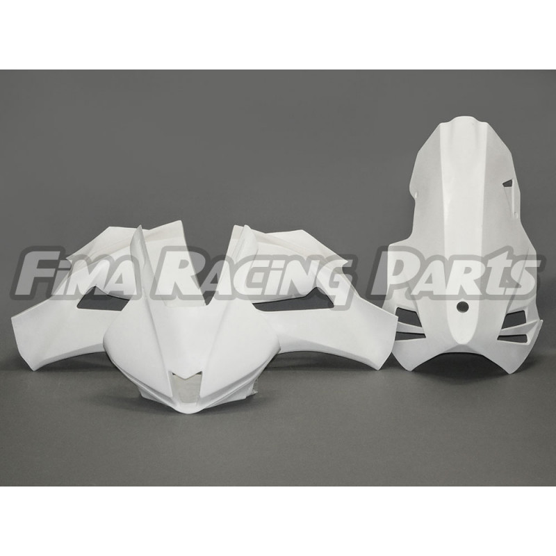 CBR 600 2024- Premium Plus GFK racing trim set lacquered for Honda