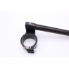 Ø 45mm + 28 mm guidon haut de gamme PPTuning noir Honda