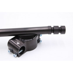 Ø 55 mm poignée réglable inclinaison Stummellenker PPTuning BMW noir/argent