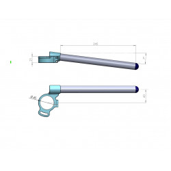 Ø 4mm Muteker aumenta la corse ppttuning nera