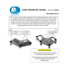 CBR 600 RR 24- Motor Protection Pptuning Alu for Honda
