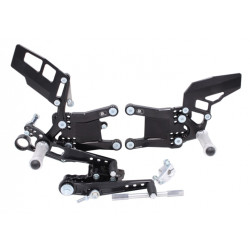 YZF R6 17- sistema di poggiapiedi inversa PPTuning FULL RACE VERSION Yamaha