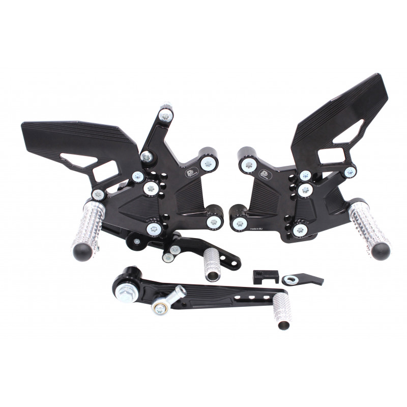 Daytona 660 24- Poggiapiedi da gara Pontest Triumph