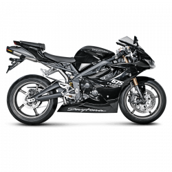Slip-On Line (Titanium) Daytona 675 06-08 Akrapovic Auspuffanlage Triumph