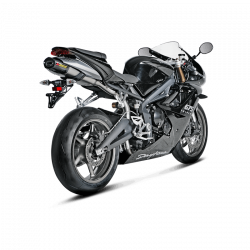 Slip-On Line (Titanium) Daytona 675 06-08 Akrapovic Auspuffanlage Triumph